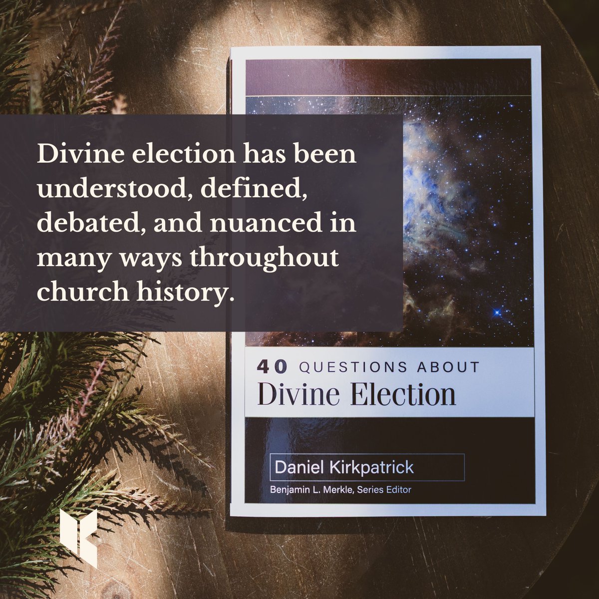 KregelAcademic's tweet image. Defining divine election is no simple task. The difficulty is largely because divine election has been understood, defined, debated, &amp;amp; nuanced in many ways throughout church history.

40 Questions About Divine Election: kregelacademicblog.com/40-questions/