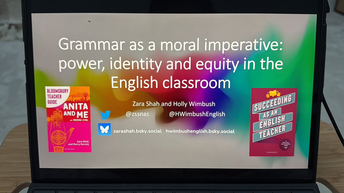 Zara Shah (@zssnas) on Twitter photo <a href="/HWimbushEnglish/">Holly Wimbush</a> and I are delighted to be talking about the teaching of grammar as a moral imperative at <a href="/britishlibrary/">British Library</a>. Big shout out to the works of <a href="/davcr/">David Crystal</a>, Debra Myhill, <a href="/Dominic_Wyse/">Dominic Wyse</a> <a href="/FunkyPedagogy/">Jennifer Webb</a> <a href="/mmgiovanelli/">Marcello Giovanelli</a> that have inspired, and helped frame this conversation. <a href="/HWimbushEnglish/">Holly Wimbush</a> and I are delighted to be talking about the teaching of grammar as a moral imperative at <a href="/britishlibrary/">British Library</a>. Big shout out to the works of <a href="/davcr/">David Crystal</a>, Debra Myhill, <a href="/Dominic_Wyse/">Dominic Wyse</a> <a href="/FunkyPedagogy/">Jennifer Webb</a> <a href="/mmgiovanelli/">Marcello Giovanelli</a> that have inspired, and helped frame this conversation.