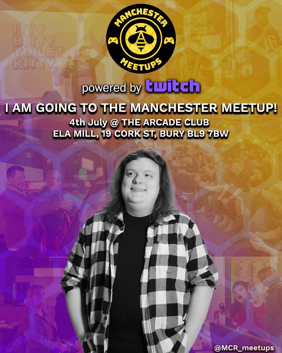 Matt | WhenisMatt? π TwitchCon (@datedrhyme) on Twitter photo Twitch has events in exciting locations, Paris, Rotterdam, and Bury...
I'll be attending <a href="/MCR_meetups/">MCRmeetups, Powered By Twitch</a> on Friday! My first one!!
Living proof the north has events <3
See some of you there Friday! Twitch has events in exciting locations, Paris, Rotterdam, and Bury...
I'll be attending <a href="/MCR_meetups/">MCRmeetups, Powered By Twitch</a> on Friday! My first one!!
Living proof the north has events <3
See some of you there Friday!