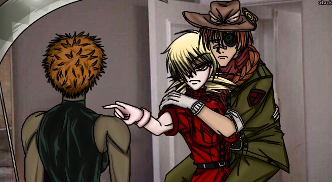 olack553969's tweet image. b*tch stay away
#HELLSING