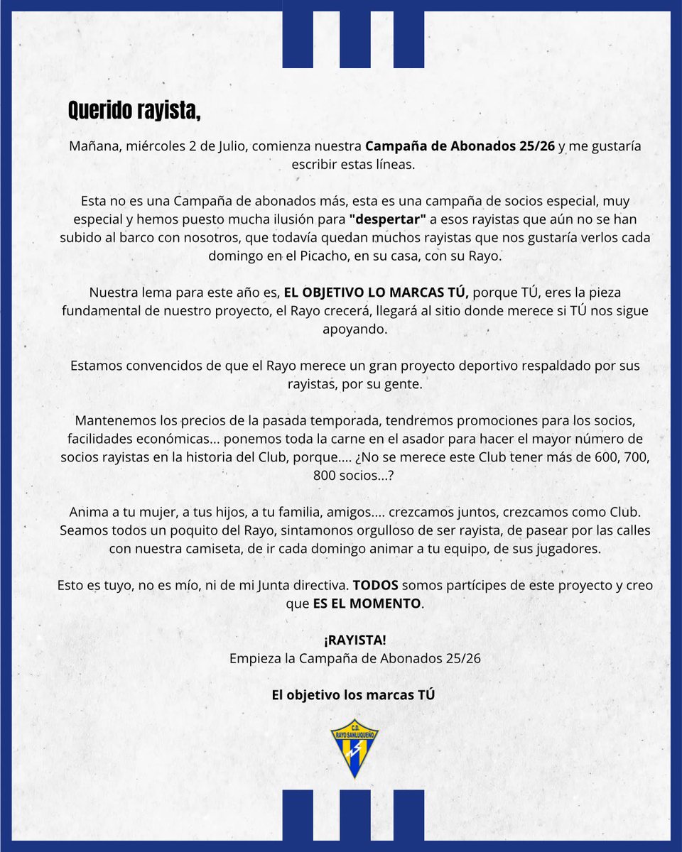 💙 𝐄𝐥 𝐨𝐛𝐣𝐞𝐭𝐢𝐯𝐨 𝐥𝐨 𝐦𝐚𝐫𝐜𝐚𝐬 𝐭𝐮́