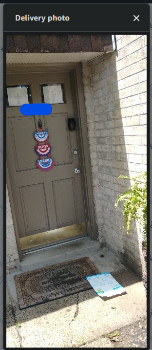lepprdqueen's tweet photo. So, first @USPS flat out LIED about the external front door to my apartment being inaccessible on 6/29 (when @amazon clearly had no problem getting to it), but now I guess they are never going to try again...? Where are my packages??? @USPSHelp @AmazonHelp https://t.co/RFoWgpxM4h