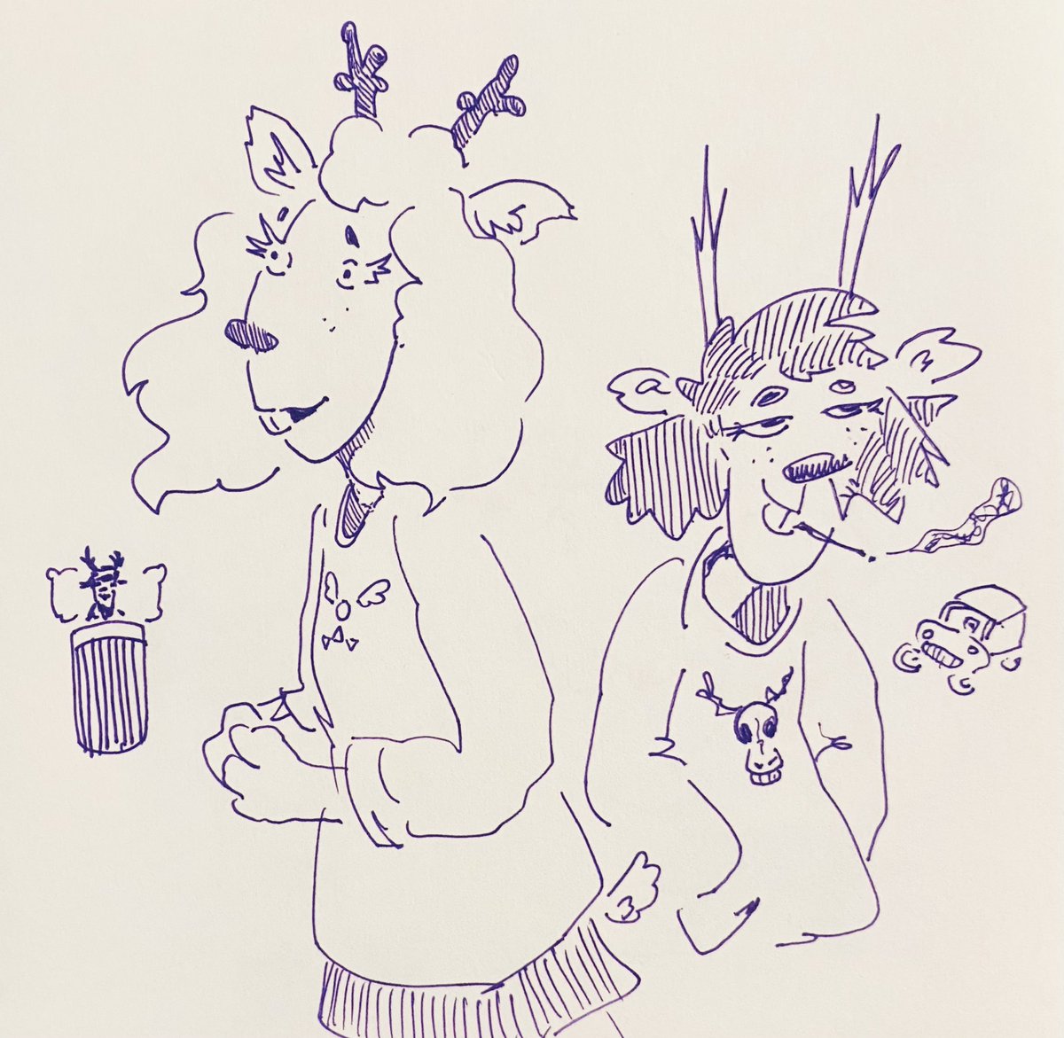 PitonBaton's tweet photo. Some silly deltarune doodles
#deltarune #deltarunefanart #krisdreemurr #susiedeltarune #noelleholiday #dessholiday #sansdeltarune #torieldeltarune #krisdeltarune https://t.co/YT257SvEUG