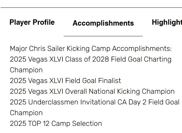 jerryshifman_'s tweet image. Blessed to be ranked as a 5⭐️ and as the #1 Kicker in 🇺🇸 by @Chris_Sailer!
Thank you @_ColeMurphy_ @RyonSayeri @BRuizKicking @GoroyanGabriel for all the support!
@3PointKicking @latsondheimer @BrandonHuffman @PGregorian @GregBiggins @CoachJoeHouston @Fredguidici @Joe_Seymour26…