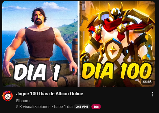 Elbaam_'s tweet photo. Oficialmente se subio uno de los videos más importanes del canal... Gracias a Albion por confiar en mi calidad 🙏 https://t.co/riBS6Ik4PB