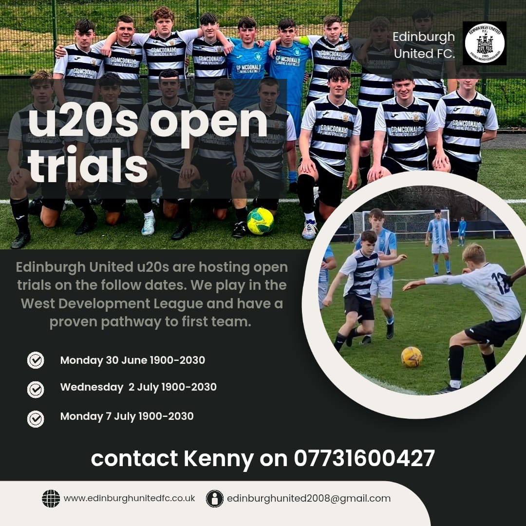 Edinburgh United U20’s tweet media