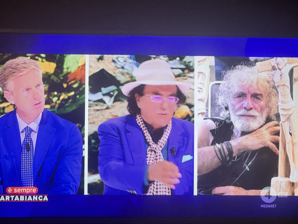 Faccio zapping, mi imbatto in un’immagine surreale: Berlinguer che chiede ad Albano cosa ne pensa della decisione dell’UE sul riarmo.E poi,loro 3 che iniziano a discutere di guerre. Cambio subito canale. La domanda resta: Com’è che siamo arrivati a questo livello d’informazione?!