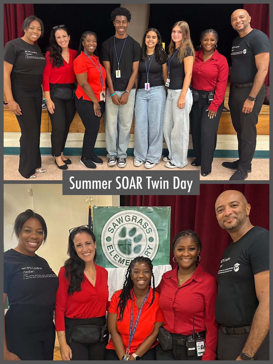 Copy &amp; Paste never looked so good! 🖨️😂 
#Twins #Triplets 
#SummerSpiritDays
#BCPSLeads <a href="/SawgrassES/">Sawgrass Elementary</a>