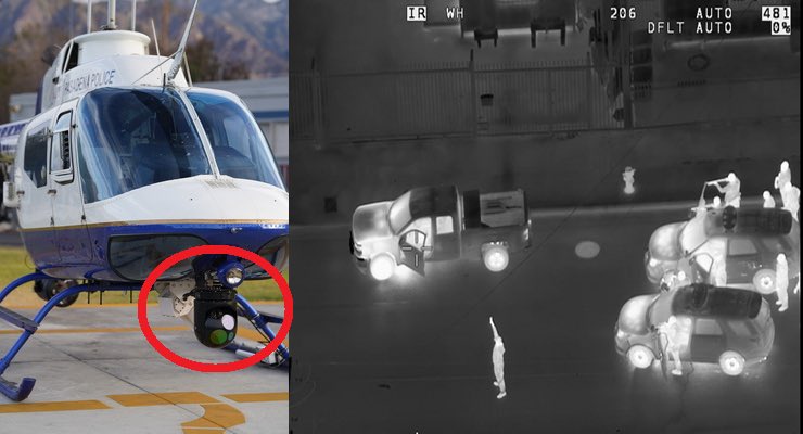 SRA_DFW's tweet photo. If you see a helicopter with a ball/dome looking thing on the front that’s a thermal camera https://t.co/RcCM7SA11Q