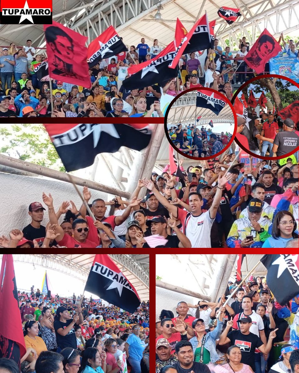 Con entusiasmo y compromiso revolucionario la Militancia TUPAMARO del Municipio Papelón, se hace presente en la Juramentación de los Comandos de Campaña, juntos a nuestro camarada Alcalde Francisco Ippolito y al candidato José René Diaz, Sigamos trabajando en unidad y solidaridad