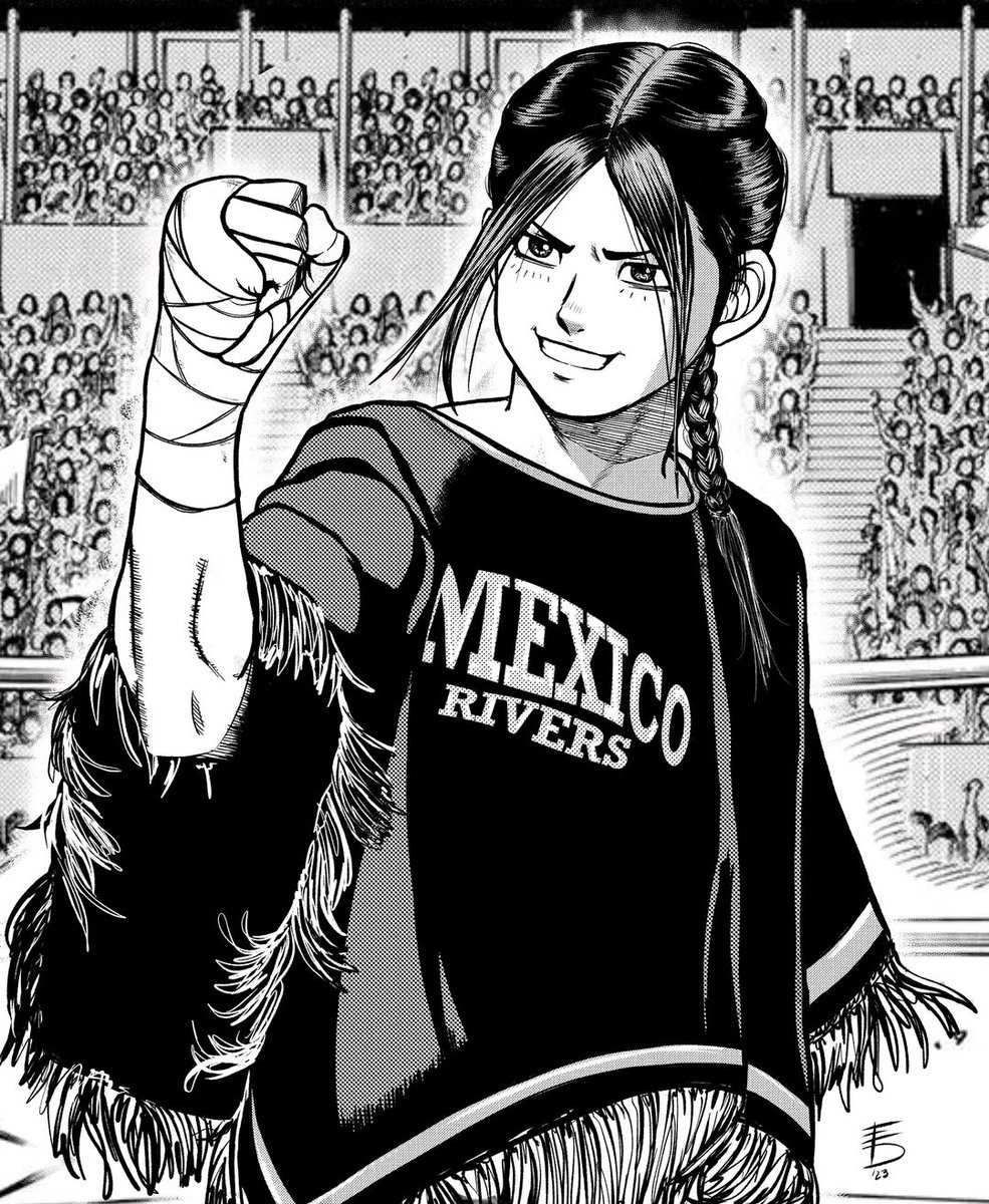 No puedo creer que ya son dos años donde ademas de que <a href="/samyriveratv/">rivers</a>  nos demostro lo chingona que es. Dos años que me dejo mas que una frase, una huella un mantra "Si no lo saco por condición, lo saco por puro pinche corazón" ❤️‍🩹. 

el fan art de Ernesto Cc.