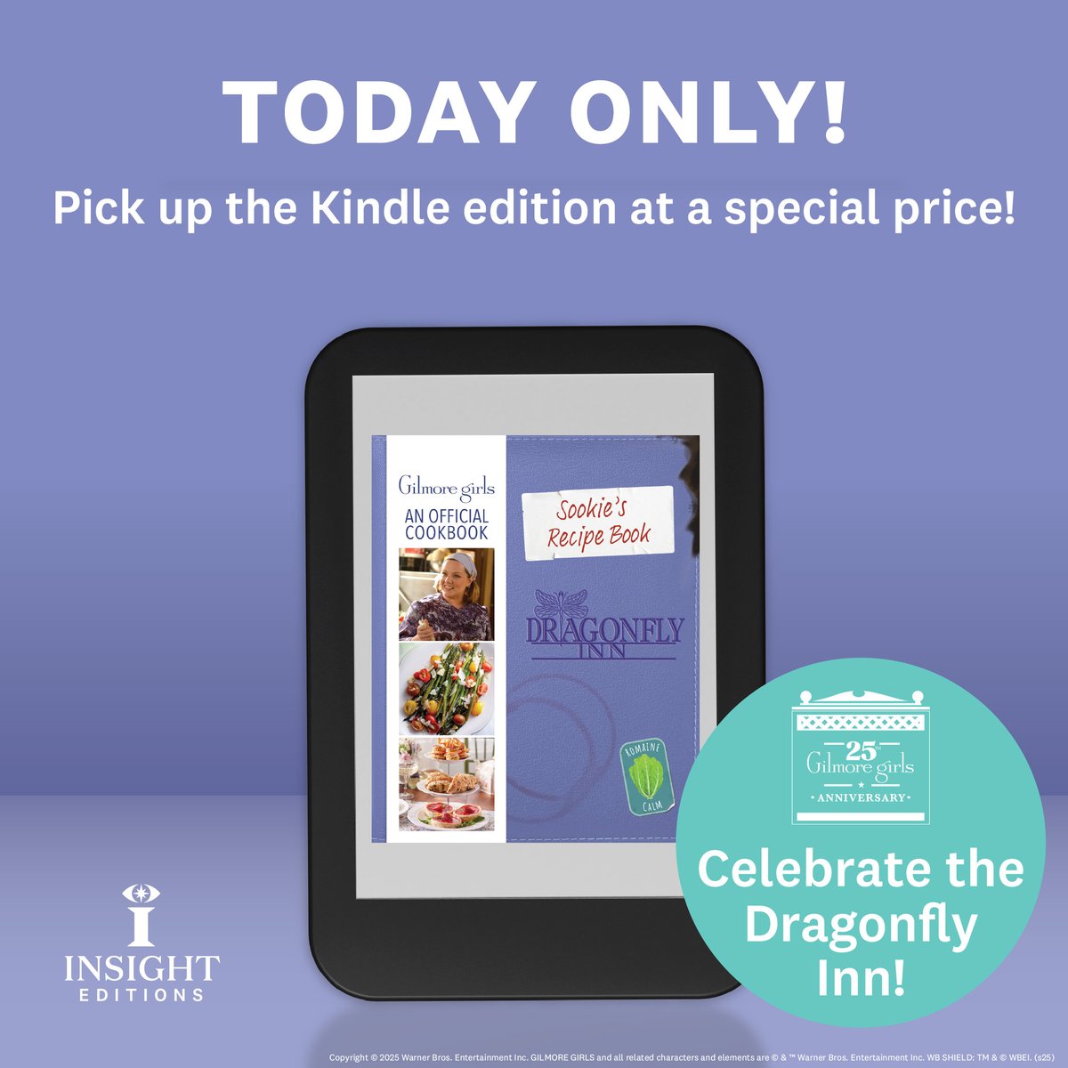 insighteditions's tweet image. Sookie's Recipe Book: Gilmore Girls: An Official Cookbook is now a Kindle Deal at $4.99!
Taste the flavors of the Dragonfly Inn with incredible recipes direct from Sookie St. James
amzn.to/44bV8za