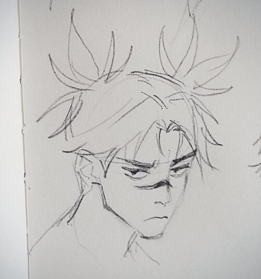 _Sochie's tweet image. Recent Choso sketches