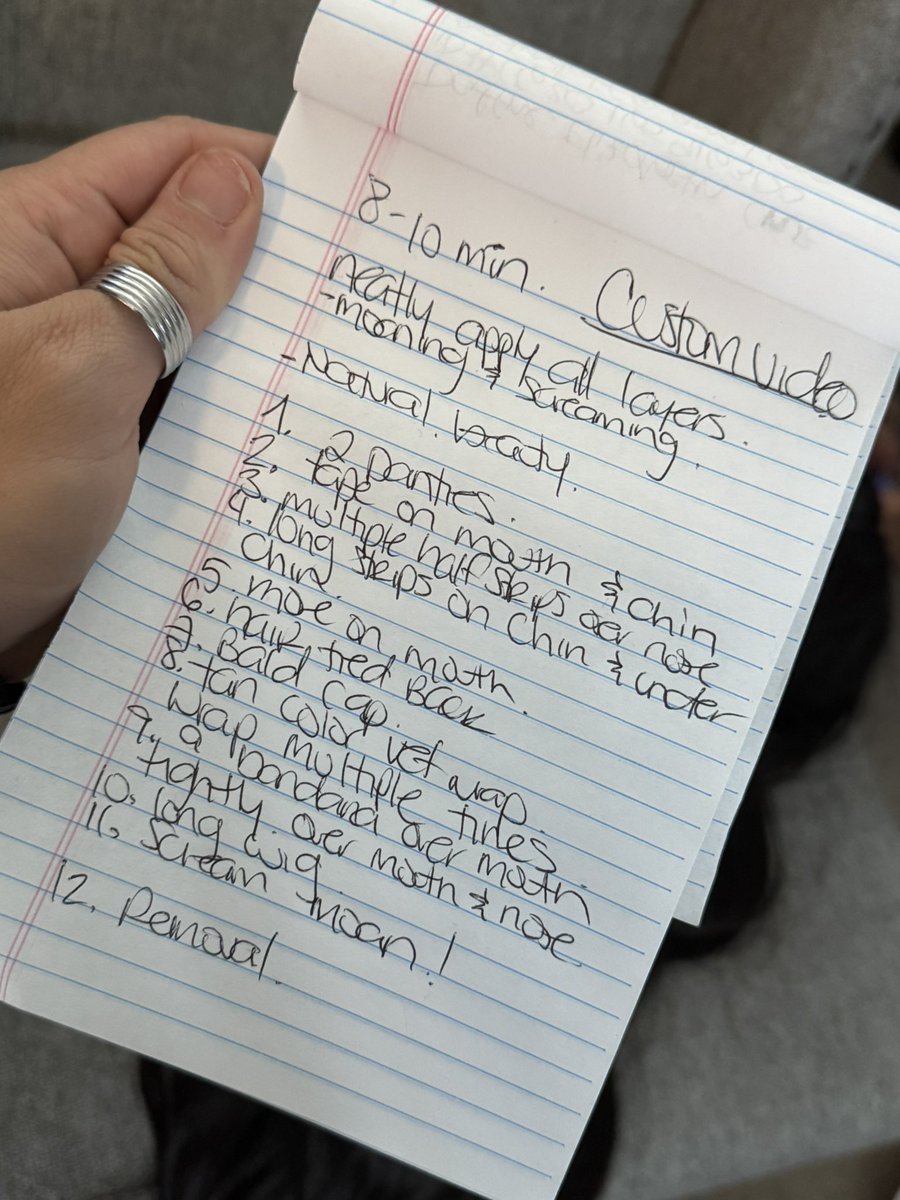 Layered gagged custom video here I come. 😈