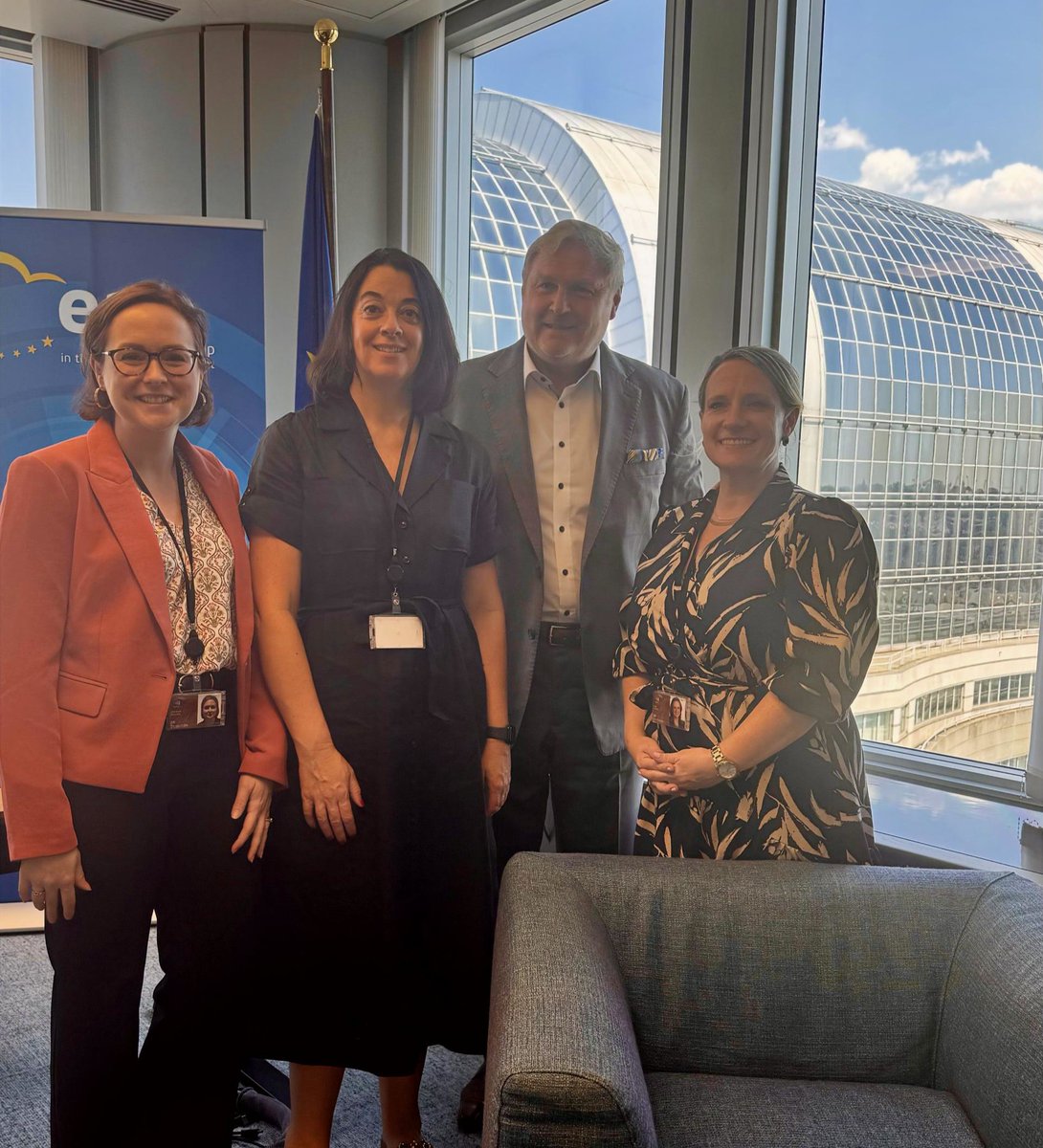 NAFO_Forests's tweet image. This week in Brussels, NAFO representatives met with @RihoTerras to discuss modern sustainable forest management in the U.S. We were happy to share how private forest owners in the U.S. are proving that environmental stewardship and economic growth can go hand-in-hand.