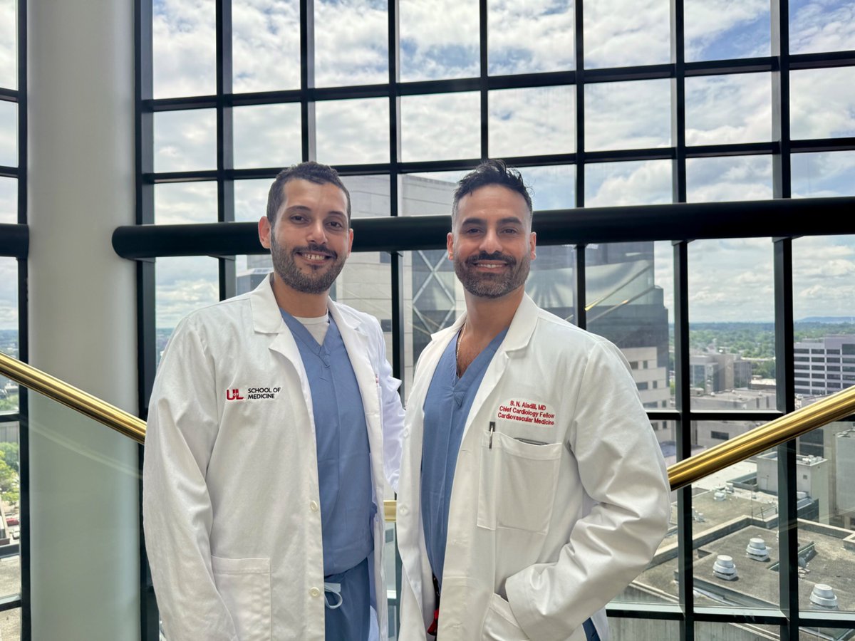 UofL Cardiology (@uoflcardiology) on Twitter photo Kicking off fellowship orientation with our newest trainees!
<a href="/UofLCardiology/">UofL Cardiology</a> is excited to welcome our incoming fellows. #Cardiology #Electrophysiology #InterventionalCardiology
Here’s to a journey of learning, growth & advancing heart care!🫀📷<a href="/UofLMedicine/">UofL Medicine</a> <a href="/uofl/">University of Louisville</a> <a href="/DineshKalra/">Dinesh Kalra, MD</a> Kicking off fellowship orientation with our newest trainees!
<a href="/UofLCardiology/">UofL Cardiology</a> is excited to welcome our incoming fellows. #Cardiology #Electrophysiology #InterventionalCardiology
Here’s to a journey of learning, growth & advancing heart care!🫀📷<a href="/UofLMedicine/">UofL Medicine</a> <a href="/uofl/">University of Louisville</a> <a href="/DineshKalra/">Dinesh Kalra, MD</a>