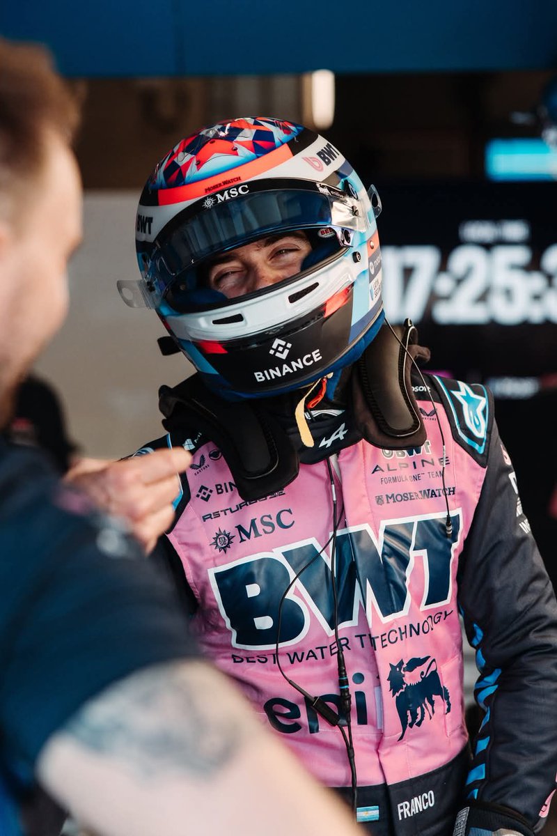 "Gracias a los que siguen bancando" - Franco Colapinto 

#SiempreConEl43 🤍🇦🇷