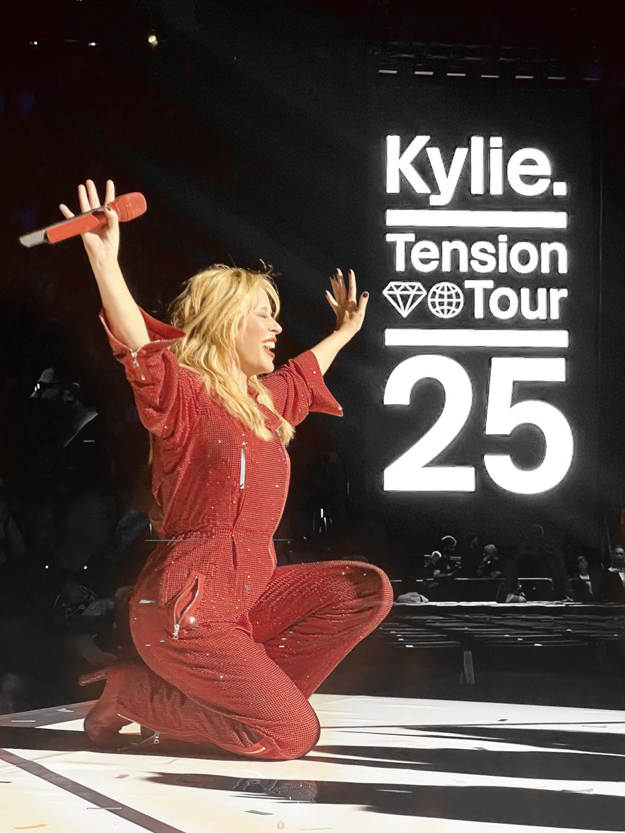Pop Perfection. 💎
#KylieMinogue #TensionTour