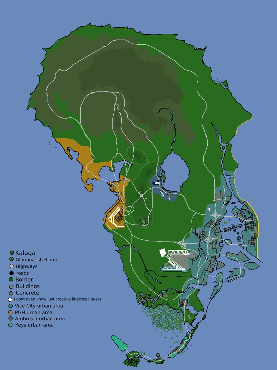 So apparently this can be the real map of GTA6. Looks a lot like the GTA5 map but we will have to wait and see 🗾🌊🌴🦩🌇🌃✈️🐎 #GTA #GTA6 #GTAVI