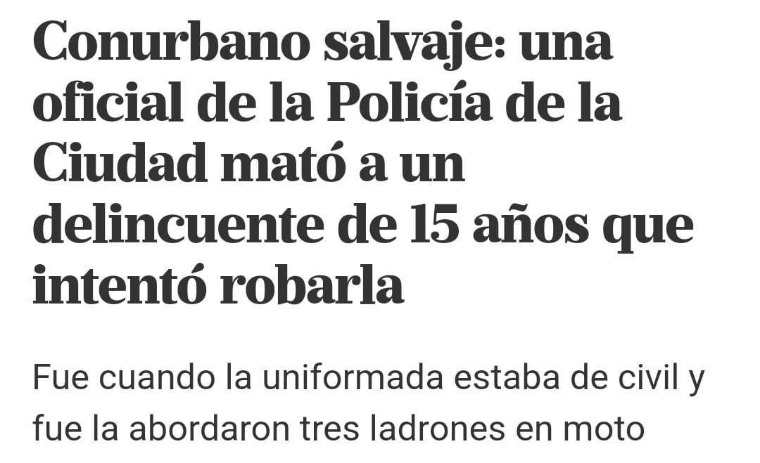 m_cuneolibarona's tweet image. Un delincuente de 15 años murió en un asalto. Para sorpresa de nadie, tenía antecedentes penales.
Este robo y la muerte del ladrón también se podría haber evitado si el menor de edad hubiera estado preso y el Estado hubiera podido trabajar en su reeducación.
El Congreso debe…