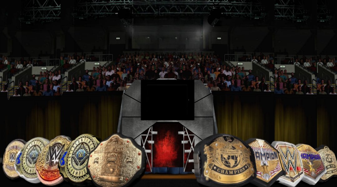 JRebellious2018's tweet image. Headed out on vacation but a teaser of a concept when I get back Stage concept idea for a custom WWE Night of Champions PPV #WWE2K25 @WWEgames @TPWSpodcast @Cameron_CWE @CornellGunter_ @JonathanSABU @PrinceMartyM @dannydegante1 @ForeignFeral @SelfMadeB33ZY