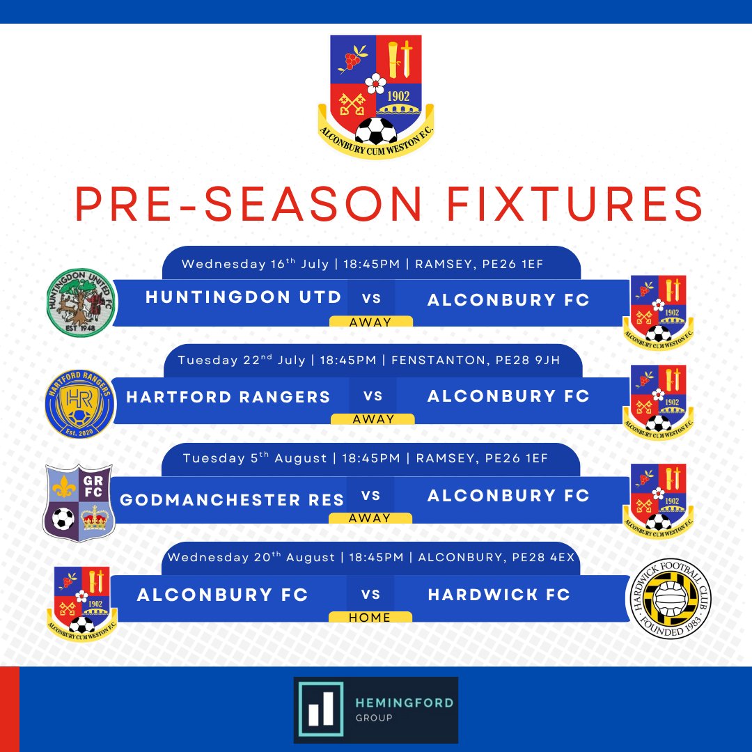 Pre-season is set.⚽️