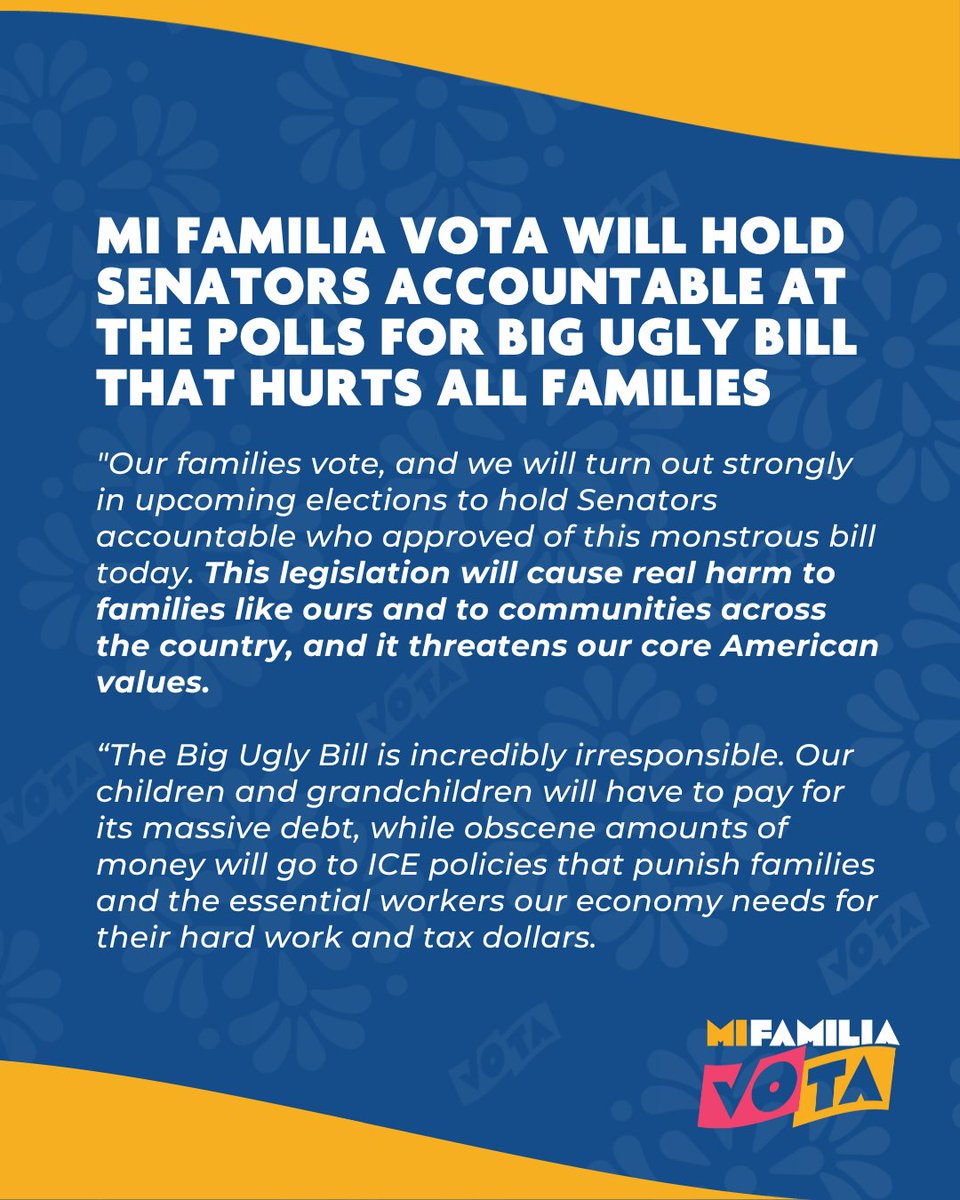 MiFamiliaVota's tweet image. ➡️ Read full statement: mifamiliavota.org/mi-familia-vot… @hesanche