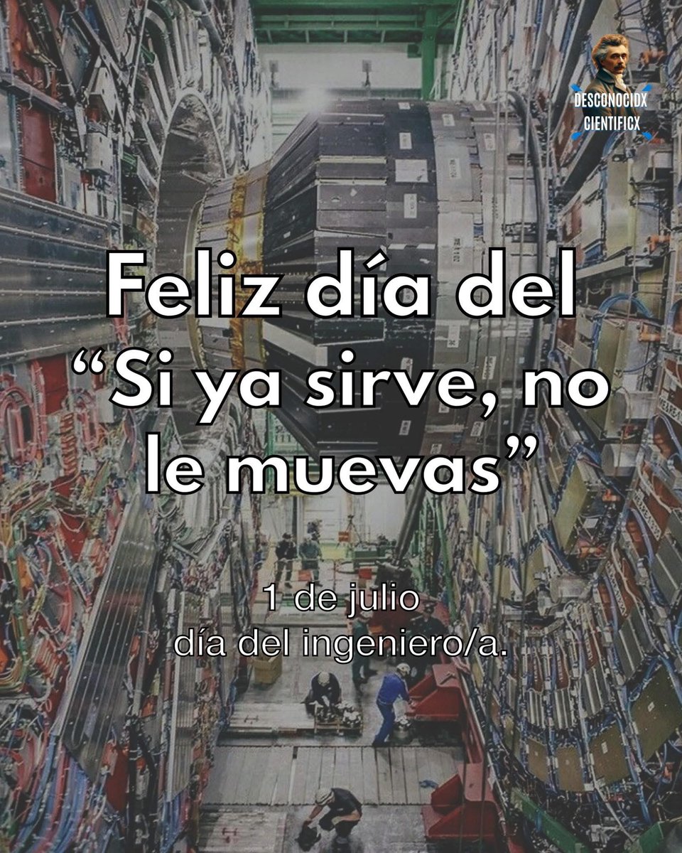 Egoberto's tweet photo. ¡Feliz día colegas!
#Ingeniería https://t.co/vWo9NVWQ4A