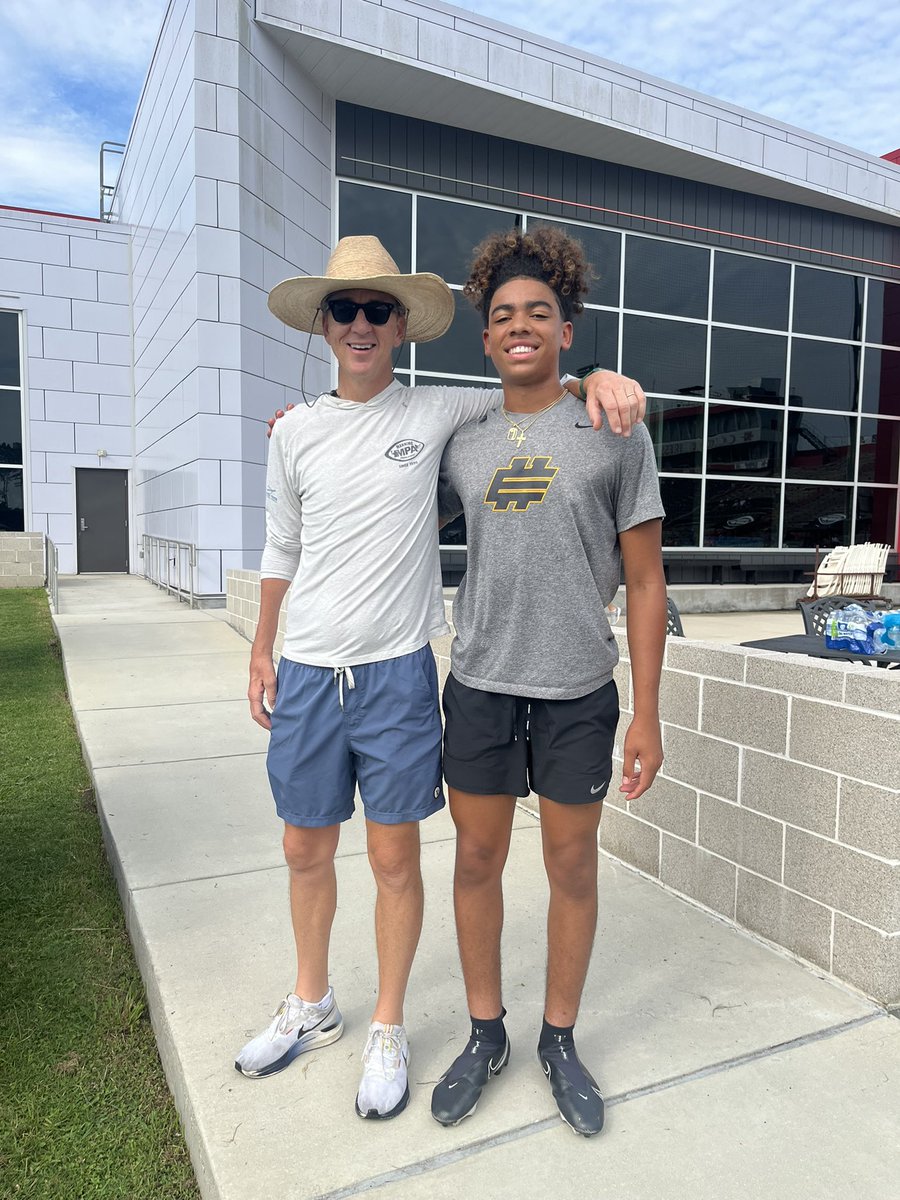 Nash Henry (@thenashhenry) on Twitter photo Awesome to be able to talk and work with Peyton and Cooper Manning at <a href="/mpa_info/">Manning Passing Academy</a>! Awesome to be able to talk and work with Peyton and Cooper Manning at <a href="/mpa_info/">Manning Passing Academy</a>!