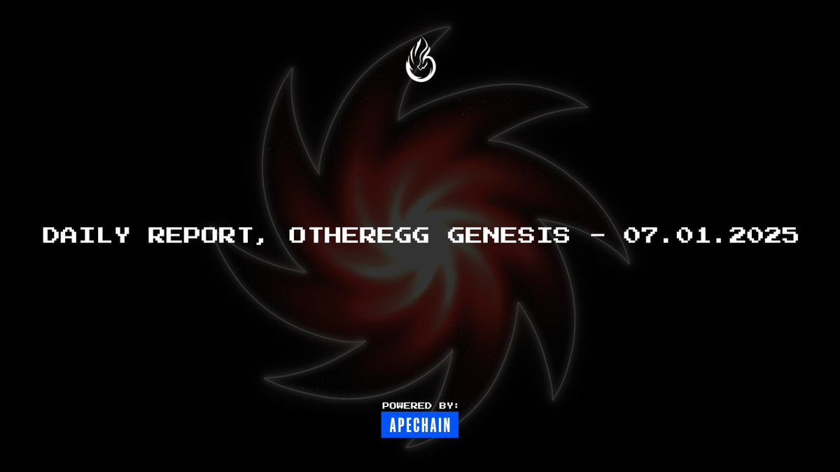 Moonlyght🌙 (@moonlyght_eth) on Twitter photo Daily report of what I did today <a href="/OtherEggGenesis/">OtherEgg Genesis</a>:
- chat with the artist, progress on the next rendering for the 'hatching event' is going well.
- shared the "Conjurer's Intro" on the timeline, in anticipation of the Conjurer event.
- followed up with a dev team for an idea Daily report of what I did today <a href="/OtherEggGenesis/">OtherEgg Genesis</a>:
- chat with the artist, progress on the next rendering for the 'hatching event' is going well.
- shared the "Conjurer's Intro" on the timeline, in anticipation of the Conjurer event.
- followed up with a dev team for an idea