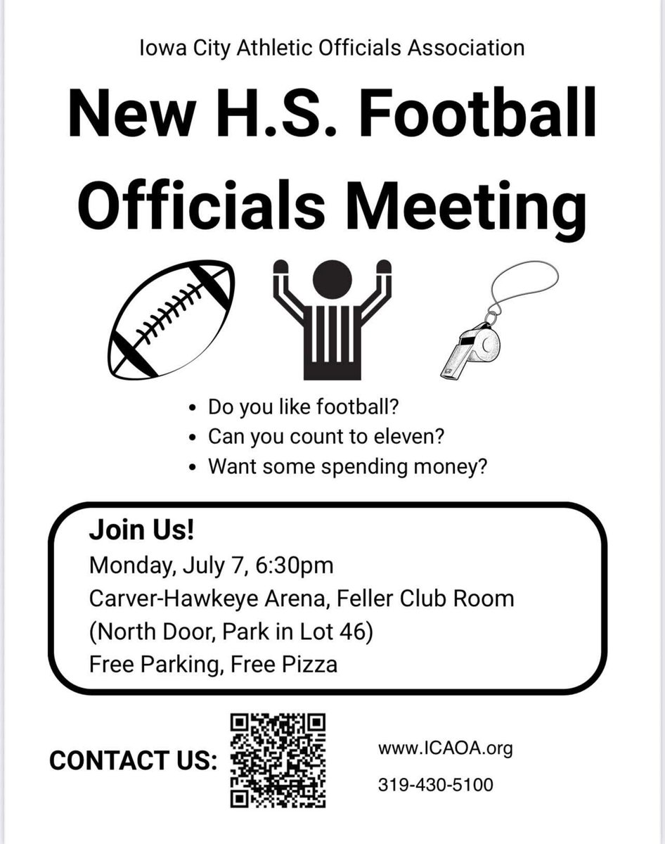 Next Monday Night, no RSVP required.