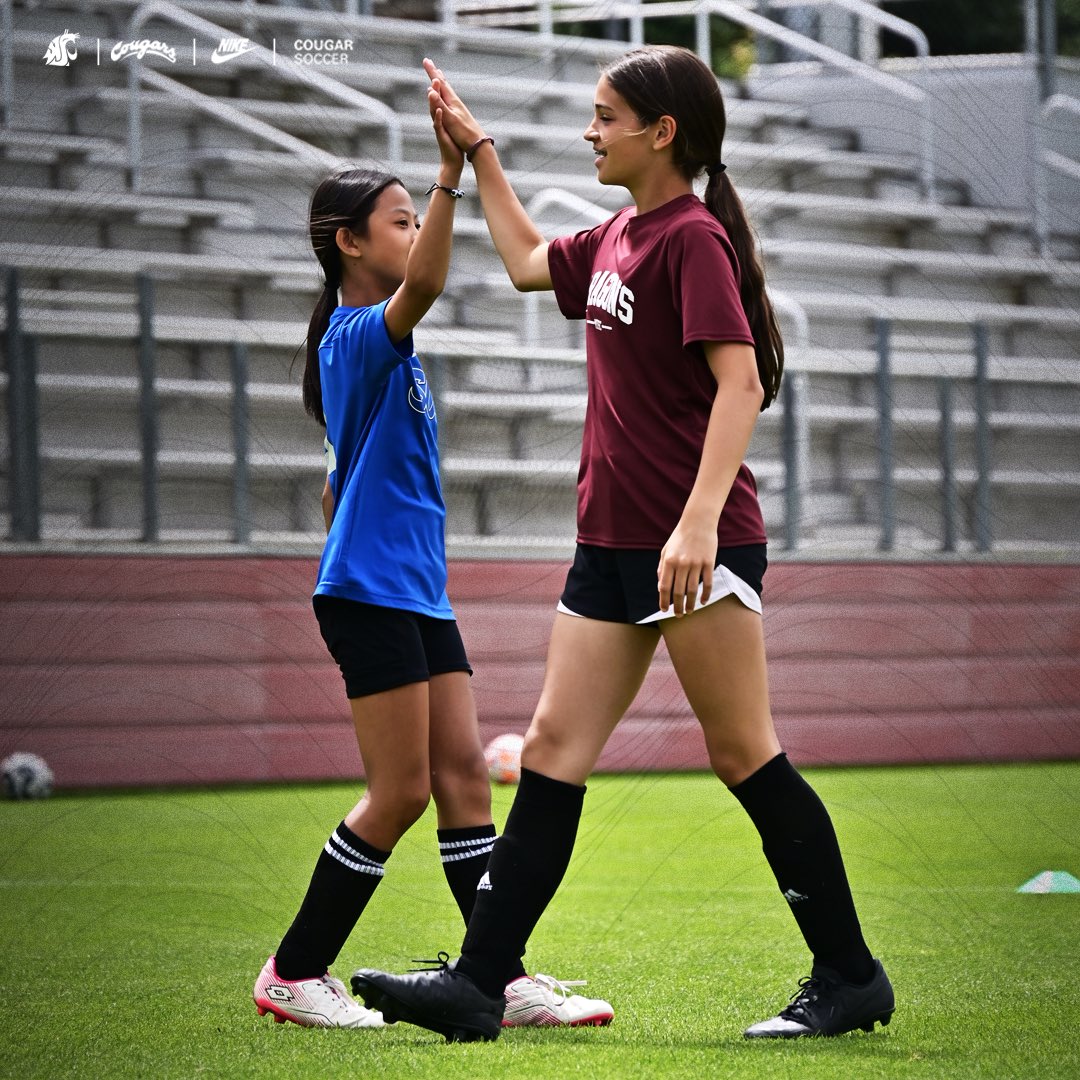 One week until our second day camp of the summer! Register now using the link below and join the Cougar soccer team for some fun in the sun. 

#GoCougs 

wsuwomenssoccercamps.totalcamps.com/shop/EVENT