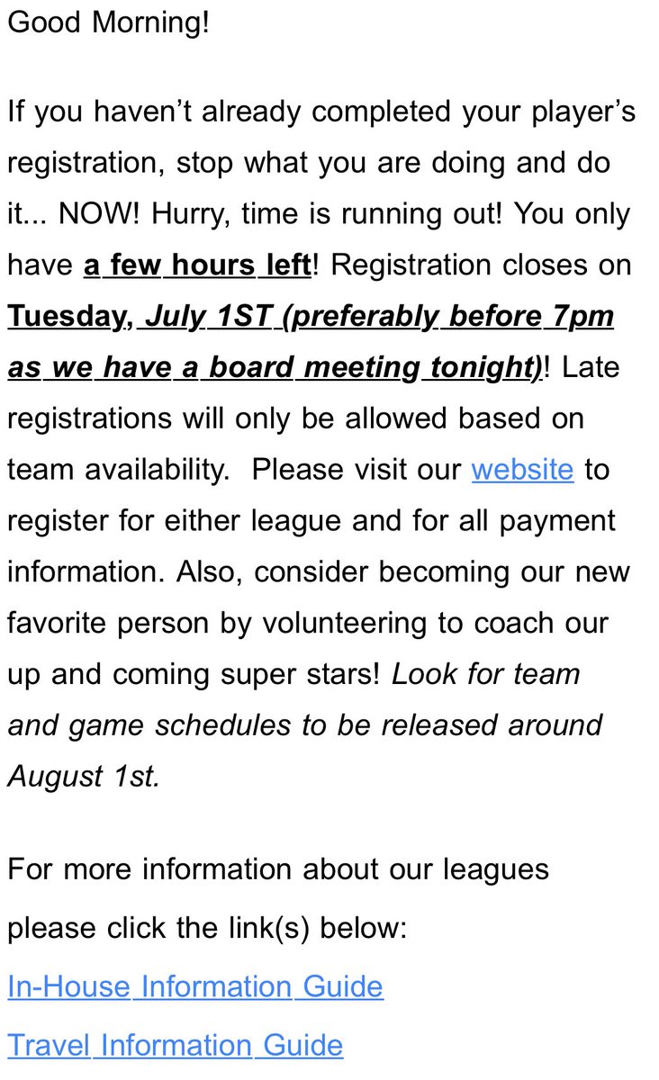 🚨🚨🚨LAST CALL🚨🚨🚨 

<a href="/CopopaElem/">Copopa Elementary</a> <a href="/RaiderMiddle/">Columbia MS</a> <a href="/graigbansek/">Raider Nation</a>