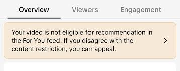 ema_totaro's tweet image. If you ever see your videos on TikTok getting flagged for election, civic, dangerous activity warnings, not being eligible, etc., 99% of the time it’s not your content. It’s just the bot drunk and the moderation system trash, especially if your account is still new.
It usually…
