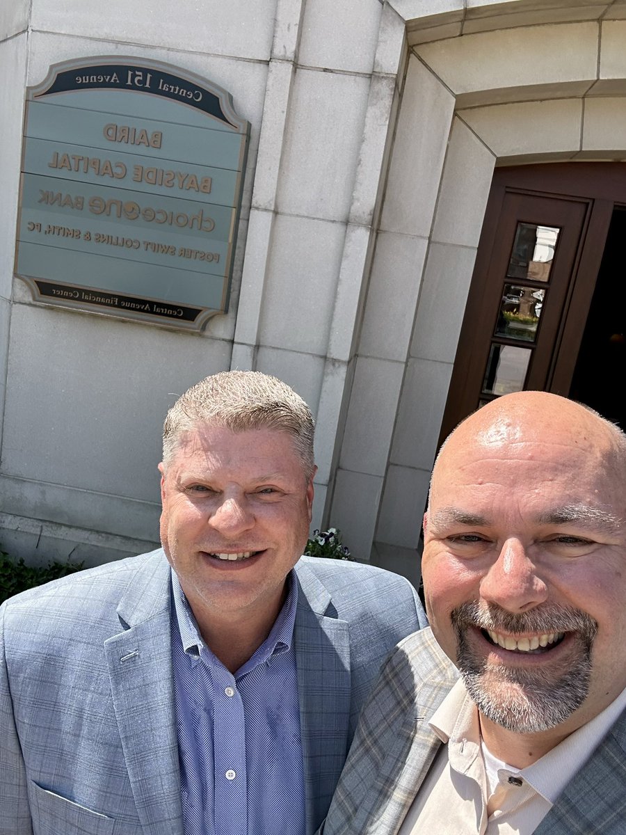 We’re lucky to have Craig leading out expansion in Holland. He knows how to deliver #communitybanking at the highest level!!