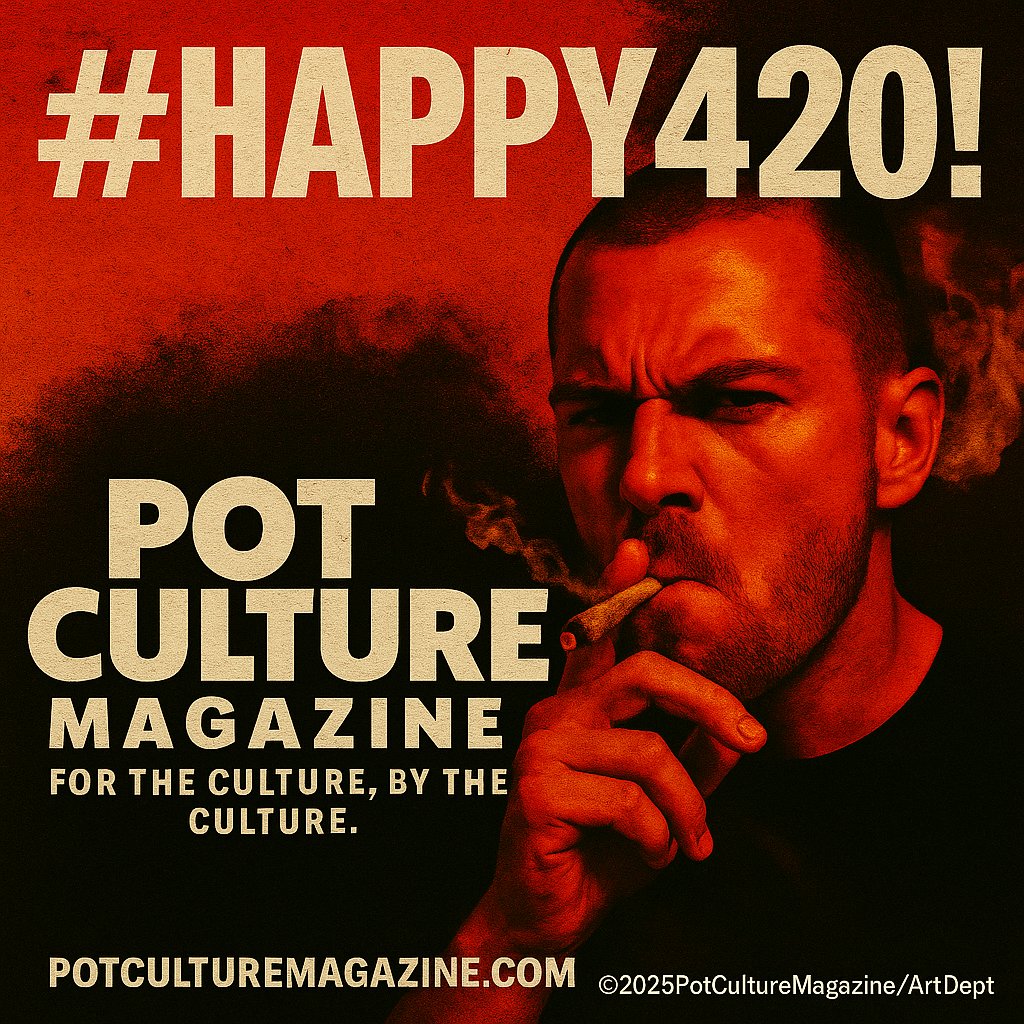 PotCultureMag's tweet photo. #HAPPY420!! Tuesday talks tough till you light up and shut it down. Burn one, own your pace, and leave the chaos coughing in your wake. For the culture, by the culture. 💨🧿 #PotCultureMagazine #Cannabis #420Community #CannabisCulture #CannabisCommunity #Weed #TokeUp #Weedlife https://t.co/G2MQjnb6qr