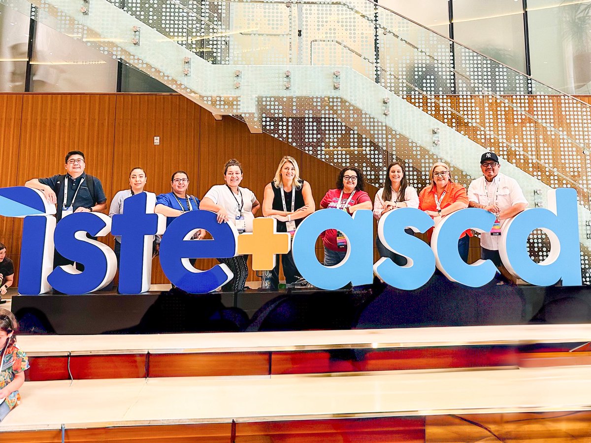 Margarito Ayala Jr. M. Ed. (@margiebars) on Twitter photo At CSCISD, learning never stops! Proud to have an amazing group of educators representing our district at #ISTELive25 in beautiful downtown San Antonio along the iconic River Walk. #CSCISDProud #EdTech #LifelongLearning <a href="/RoehlVelasquez/">Roehl Velasquez</a> <a href="/ElizabethG84294/">Elizabeth Gonzalez</a> At CSCISD, learning never stops! Proud to have an amazing group of educators representing our district at #ISTELive25 in beautiful downtown San Antonio along the iconic River Walk. #CSCISDProud #EdTech #LifelongLearning <a href="/RoehlVelasquez/">Roehl Velasquez</a> <a href="/ElizabethG84294/">Elizabeth Gonzalez</a>