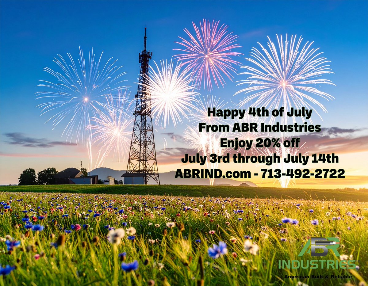 ABR Industries 4th of July sale starts now