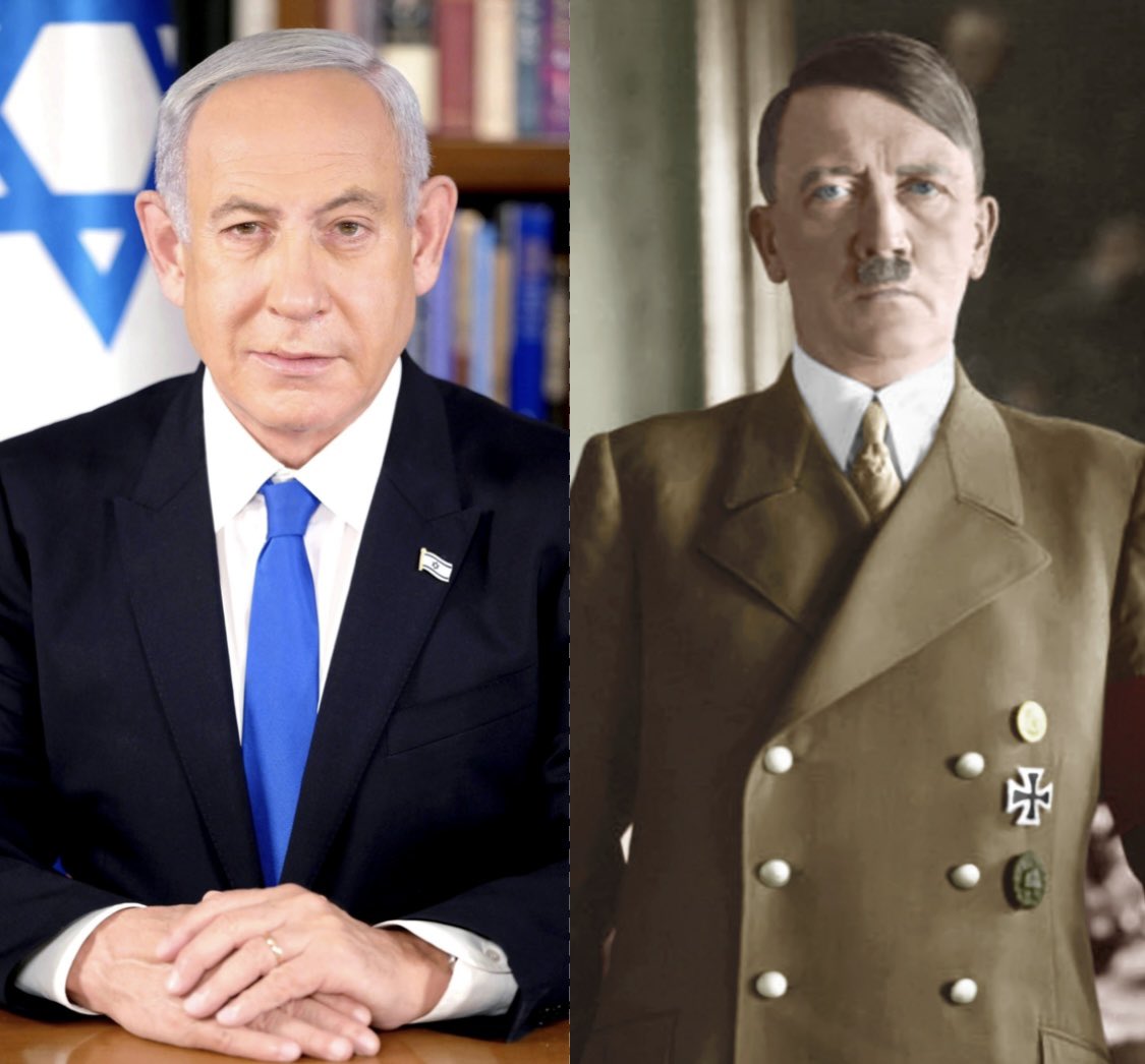 GordyWeldon's tweet photo. Two men who will go down in history to have carried out genocide while the world stood back and remained muted, without condemnation, until the obliteration of a race was complete!!!
“The only thing necessary for the triumph of evil is for good men to do nothing.”
 Edmund Burke https://t.co/fqymv5hmiv