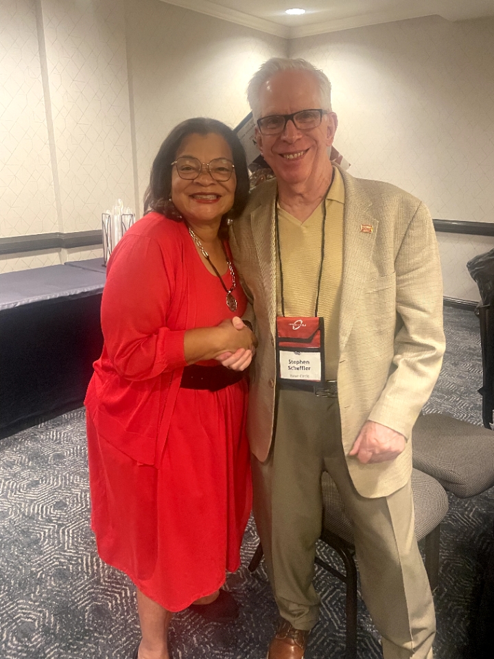 It was great to be with key, strong pro-family activists on the national scene who are making a difference! The annual Faith &amp; Freedom Coalition Conference was uplifting and rewarding. Mary Thomas, new CEO &amp; Executive Director of FFC, Alveda King, and Sen. Eric Schmitt (R-MO).