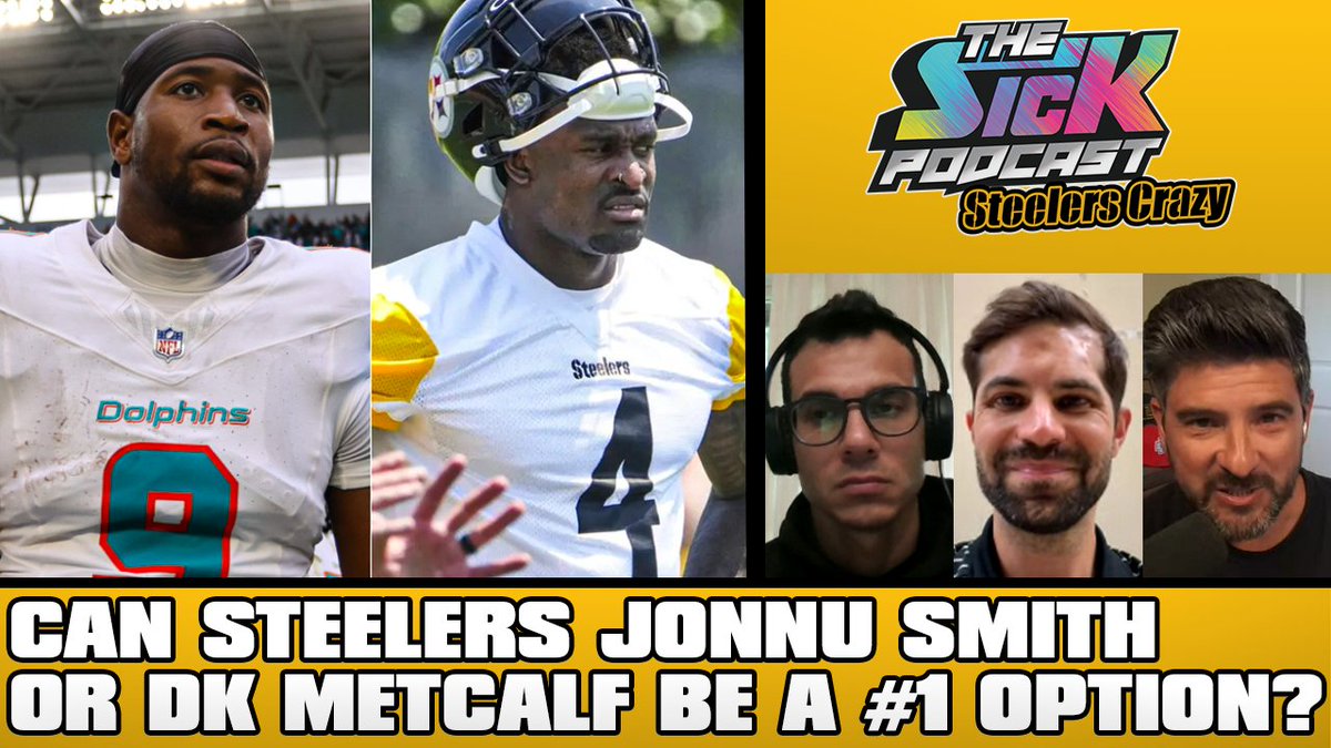 sickpodsteelers's tweet image. 🚨New Episode🚨
@dwainmcfarland joins @JYorkFootball & @MikedUpSports1 to discuss:
🟡 Impact of recent trades
🟡 Latest Steelers news
🟡 Fantasy strategies for the next season
Full pod👇
Watch: youtu.be/3yJc5u3Yf-g
Listen: traffic.megaphone.fm/SICMED51817173…
#HereWeGo #thesickpodcast