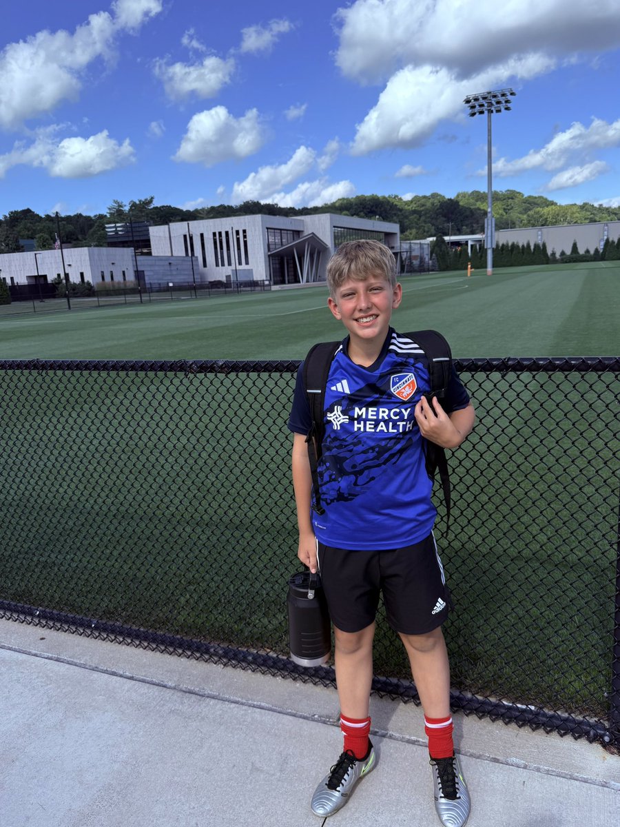 John Mattingly (@johnmattingly23) on Twitter photo Day #2 of #FCC Camp! Pretty cool having a #MLS⚽️ <a href="/fccincinnati/">FC Cincinnati</a> team in your town. Amazing facility. GO SAMBOY Day #2 of #FCC Camp! Pretty cool having a #MLS⚽️ <a href="/fccincinnati/">FC Cincinnati</a> team in your town. Amazing facility. GO SAMBOY