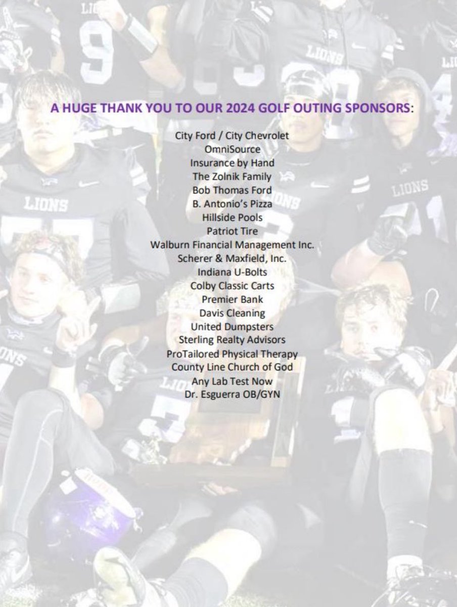 Only 24 days remain until the 3rd annual Leo Football golf outing. ￼ There’s still time to register your foursome, and we appreciate any level of sponsorship or donations.  Hope you can join us!