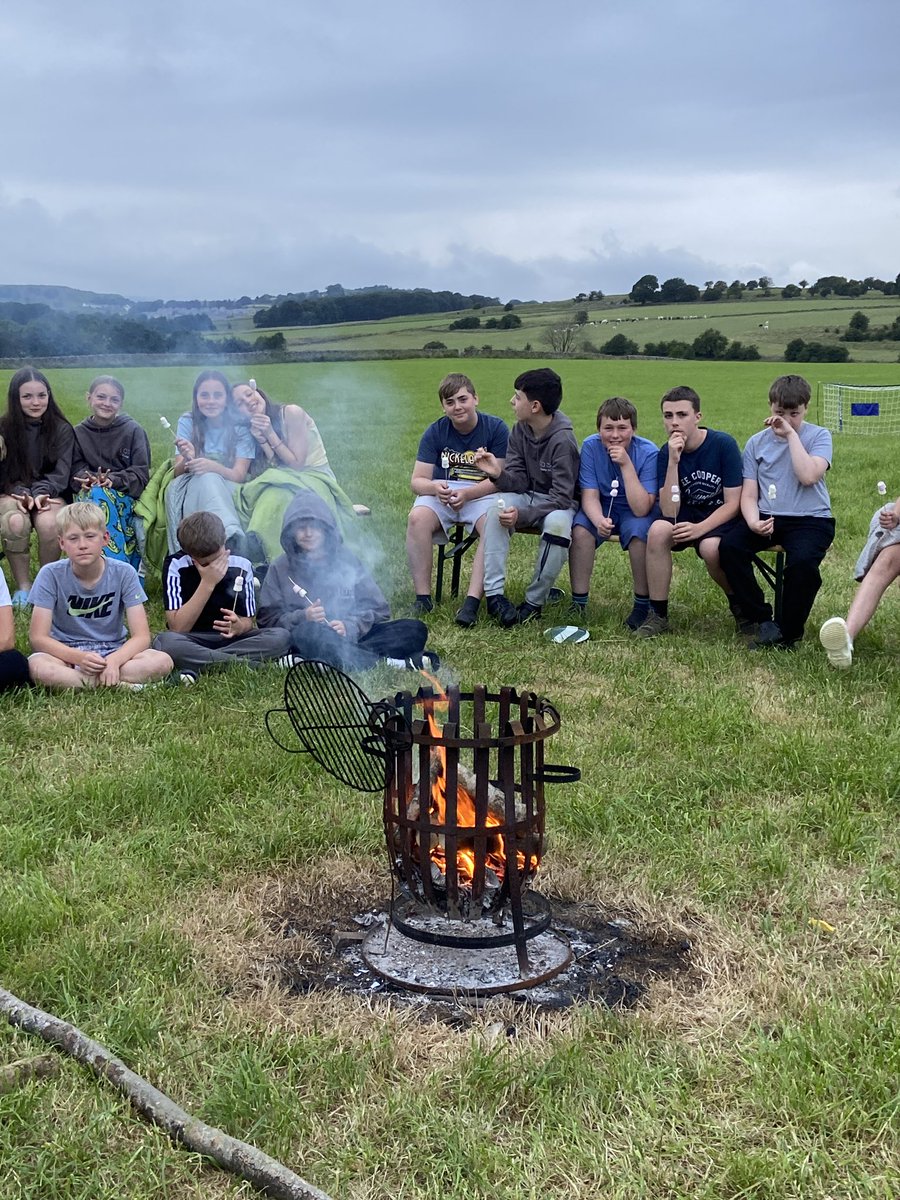 PingleAcademy's tweet photo. Lovely evening telling stories by the campfire. Last night for camp 1. It’s been a lovely few days making memories at #PingleCamp25 https://t.co/GY2f9Oaxtv