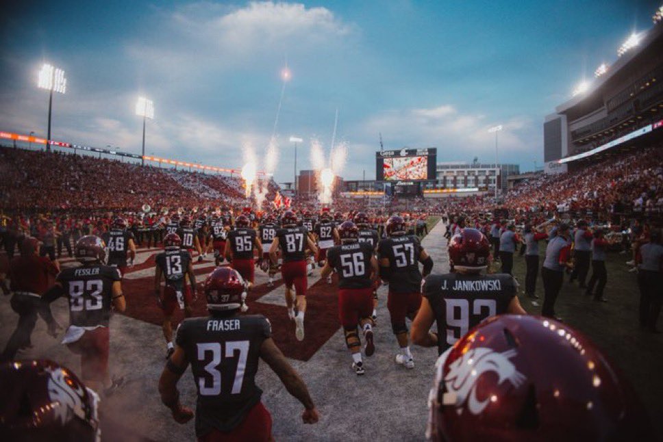 WSU Football over the last 3 years: 

Vs Big10: 3-0 
Vs Big12: 1-0