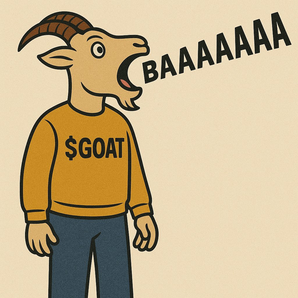 Jackeric (@jackeric01) on Twitter photo $GOAT everywhere BAAAAAA $GOAT everywhere BAAAAAA