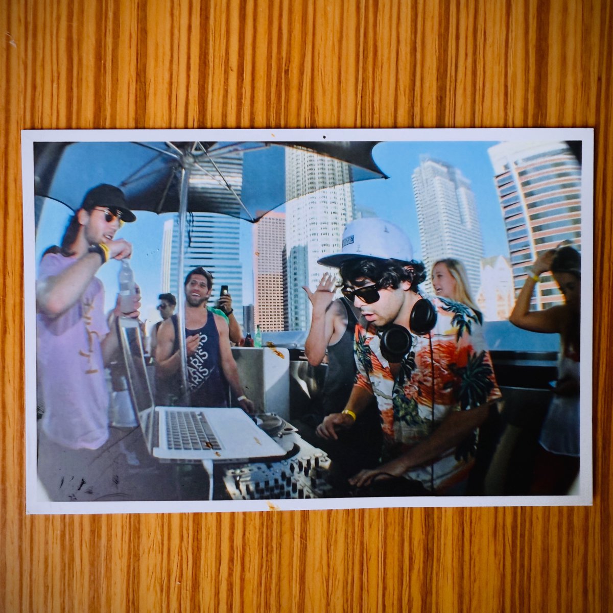 This photo is from my very first show back in July 2011. That show changed the course of my life and it’s crazy to think I met so many of my good friends at that show. One of them was <a href="/goldroom/">Goldroom</a>…and we’ve got something cooking 😎