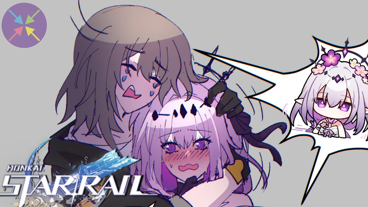 (Retweets are appreciated)
It's #HonkaiStarRail time
Castorice Deserves All The Hugs

Artist: <a href="/Fuwachu_/">叶子 🍃</a>

Voices: 
<a href="/TriciaNguyenVO/">Tricia Nguyen</a> as Castorice 

<a href="/OniSpectre/">OniSpectre</a> as Caelus

<a href="/SnehaK_VA/">Sneha Kumar ✨🎙️🍉</a> as Stelle

<a href="/Unwcoperations/">The Flourishing VA</a> as Blade

Editor: <a href="/Lizard32Lucky/">Andrew Dragon LL32 🐉🇷🇴 (Commission *+Kofi tip)</a>

YT: youtu.be/q4BL6VLtEdw

#comicdub