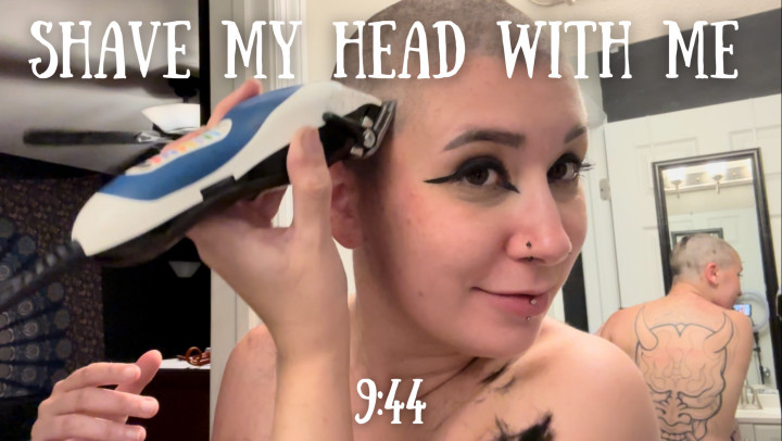 VID SOLD! Shave My Head Bald With Me 🔥 Check it out! manyvids.com/Video/4778206/… #MVSales @manyvids
