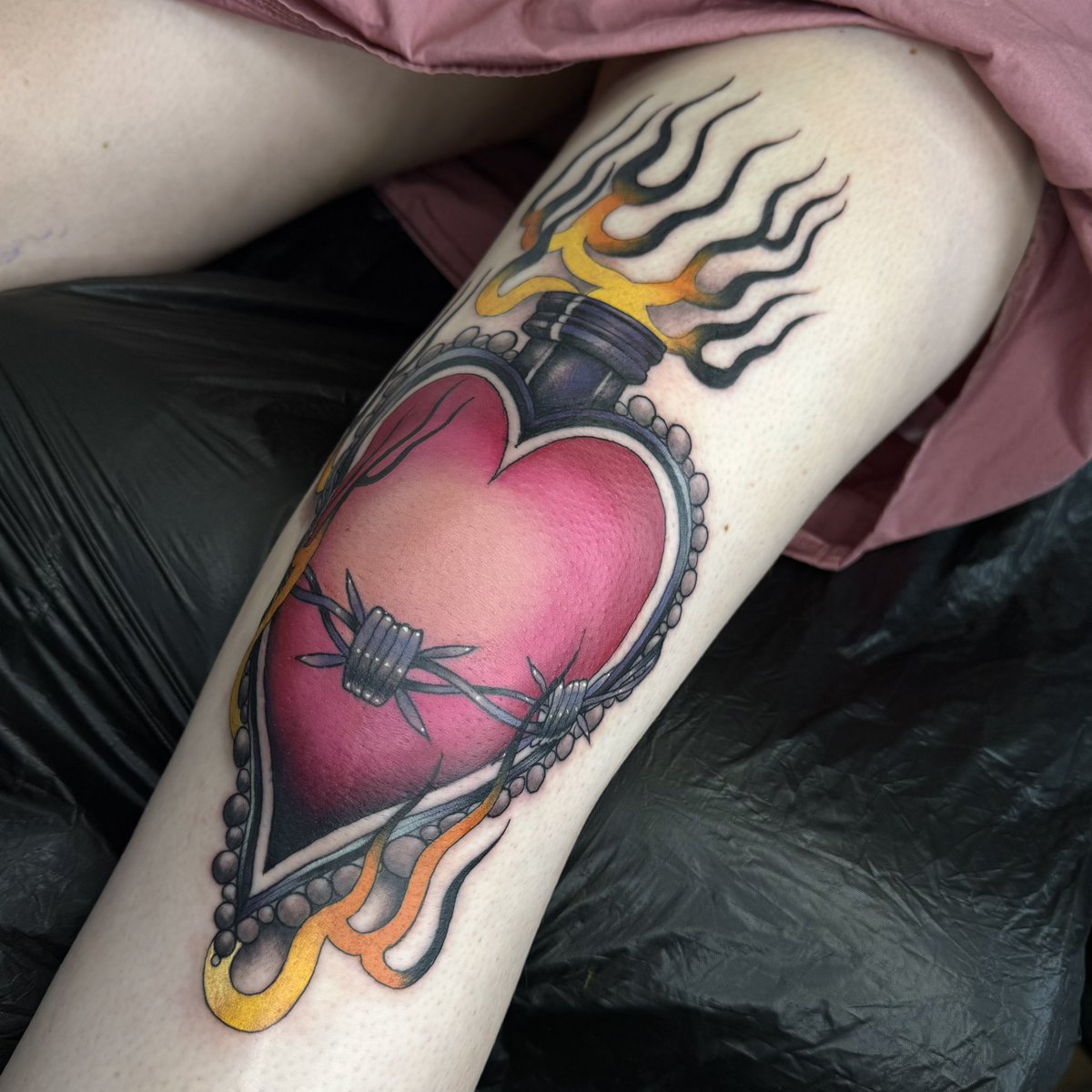 Above all things, I will violate your knees